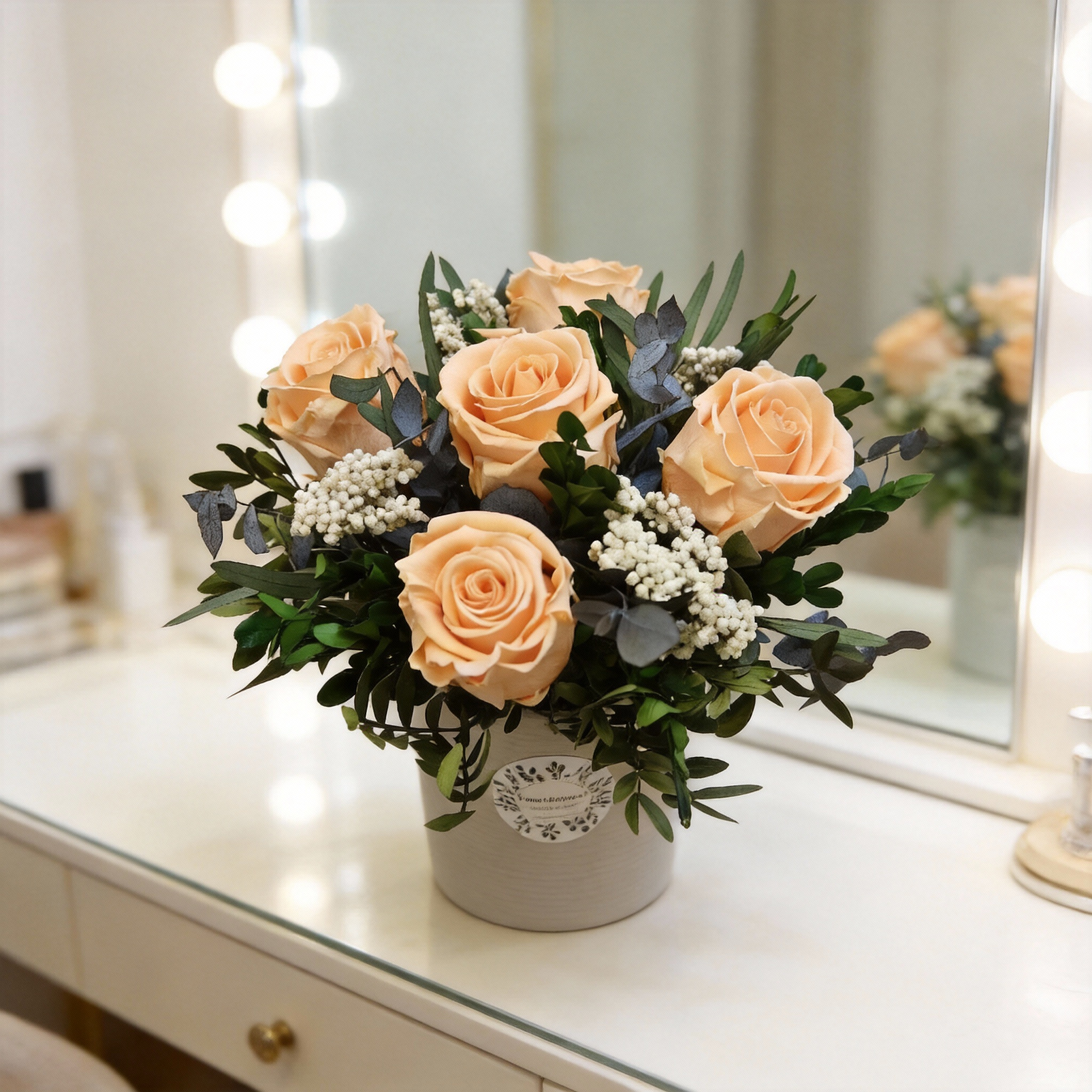 Aurinko - Asetelma nukkuvista kukista